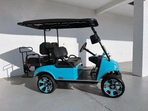 Teal Evolution Pro Lithium Golf Cart 02